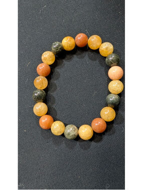 Women's Unbranded Beaded Colorful Stone Bracelet One Size